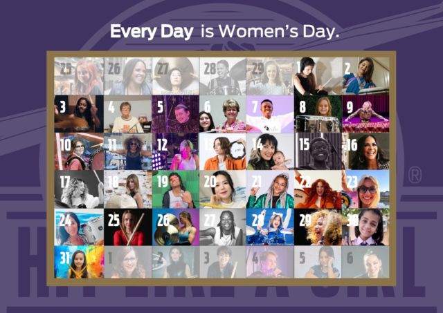 Everywhere, Every way — Every Day Is International Women’s Day.

#hitlikeagirlglobal #womensday #everyday #internationalwomensday #ItsOurTime #welcometotherevolution #sticktogether #choosedrums #impact #heroes #womendrummersinternational #womendrummers #femaledrummers #empowerment #drumgirl #drumgirls #drums